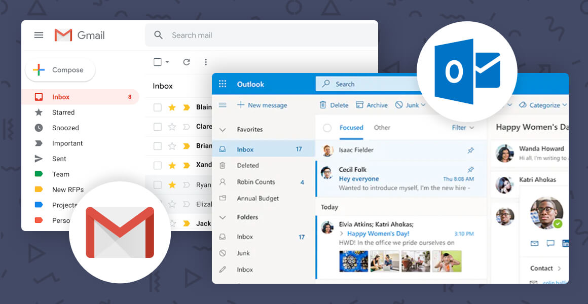 view messages from multiple accounts in outlook 2016